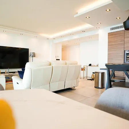 公寓 Riviera Paradise Sea View Pool Beachfront *